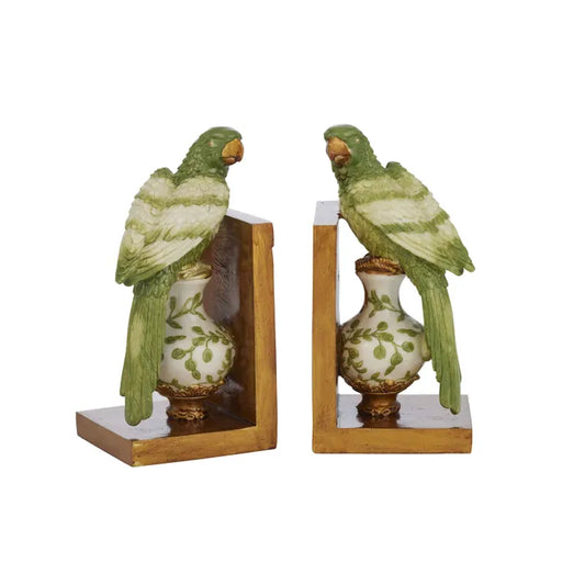 Polly Parrot Bookends