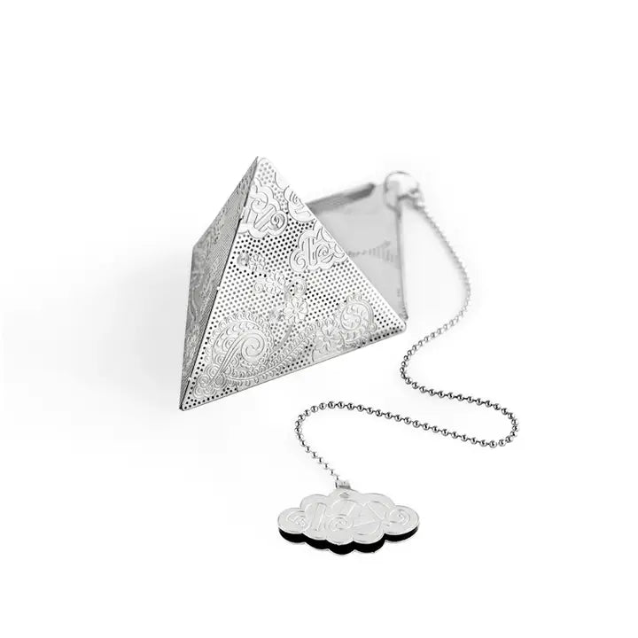 Pyramid Tea Infuser Silver Fyh