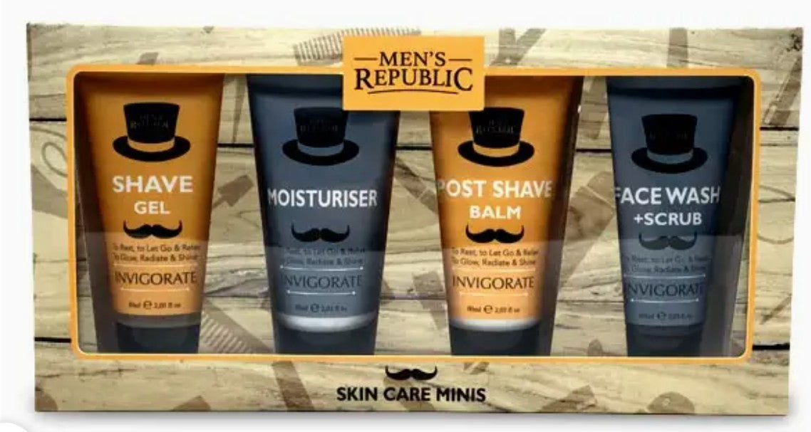 Men's Republic Skin Care Grooming Mini Kit