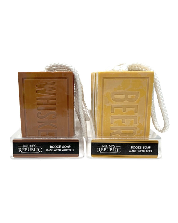 Men's Republic Grooming Booze Soap On A Rope - Whiskey/Beer