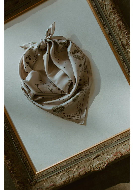 Whitney Spicer Silk Bandana - Stampede