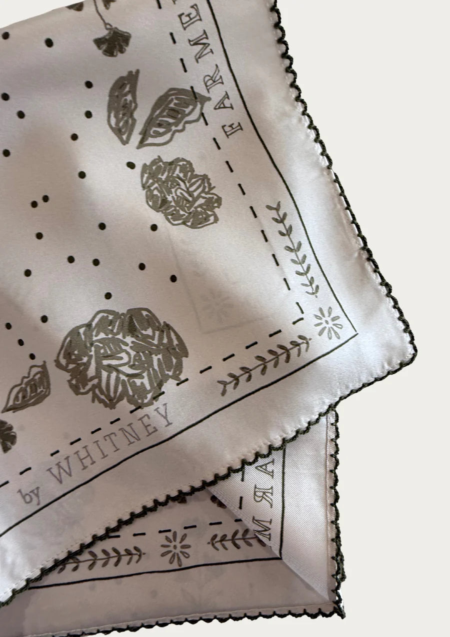 Whitney Spicer Silk Bandana - Stampede