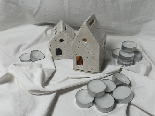 Clay Workshop; Tealight House/Xmas Tree  Saturday  14th November: 10am - 12pm