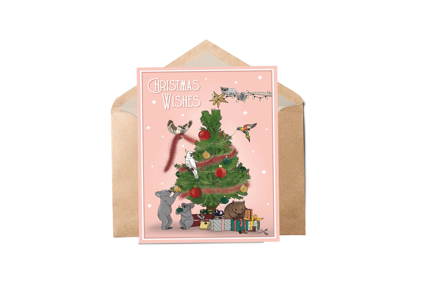 Christmas Wishes Card | Little Green Mini | Mudgee