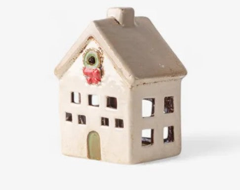 Alsace Tea Light Villa Christmas Stone