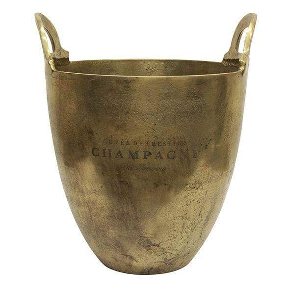 Wine Bucket Burnt Pewter