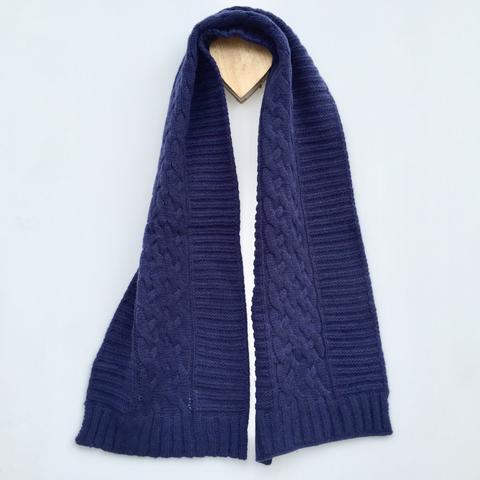 Up For Anything Scarf Dark Denim Blue
